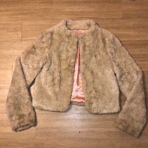 Faux Fur Coat
